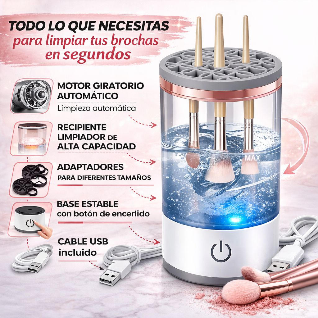 Limpiador automático de Brochas